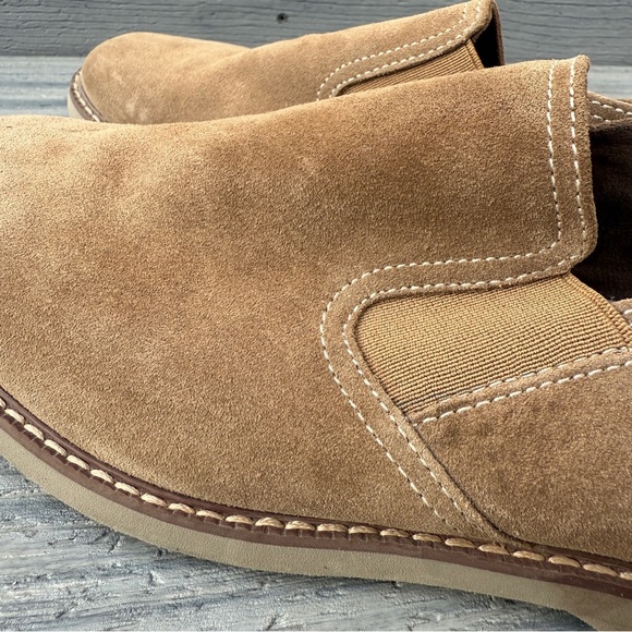 Florsheim Men's Light Brown Slip On Suede Leather Loafers 9M - Picture 14 of 14